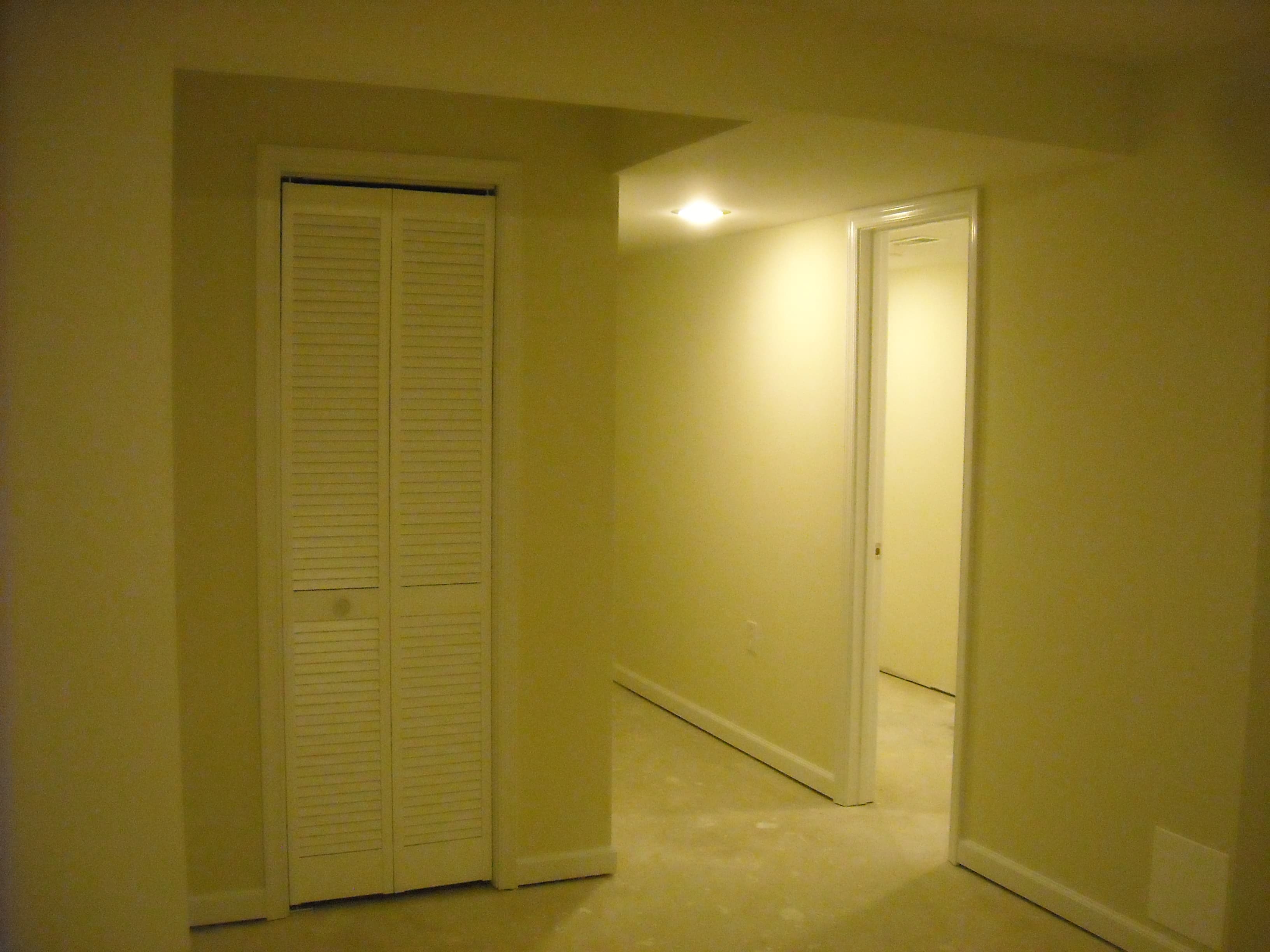 Basement with standing shower after image 4