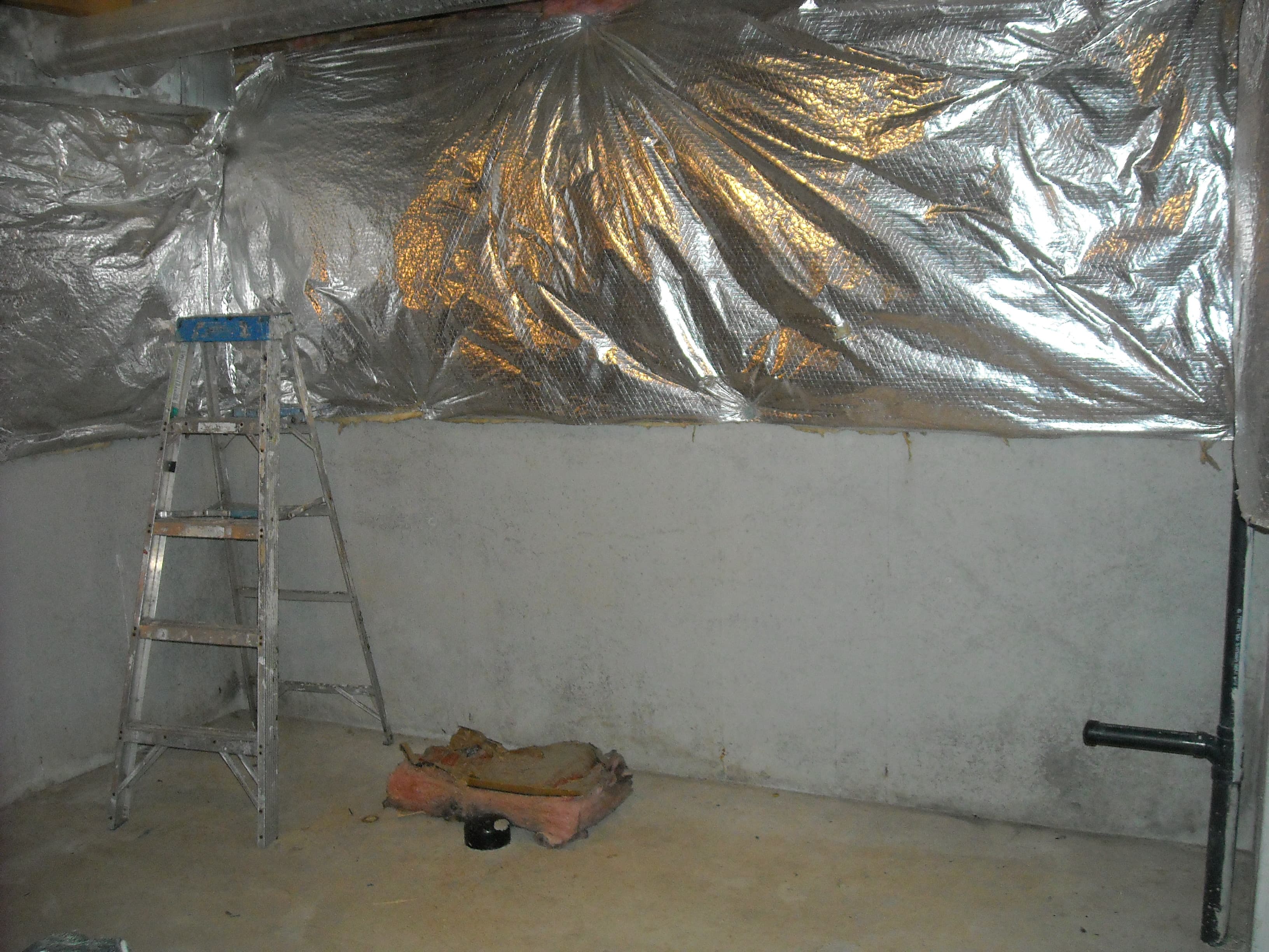 Basement with standing shower before image 1