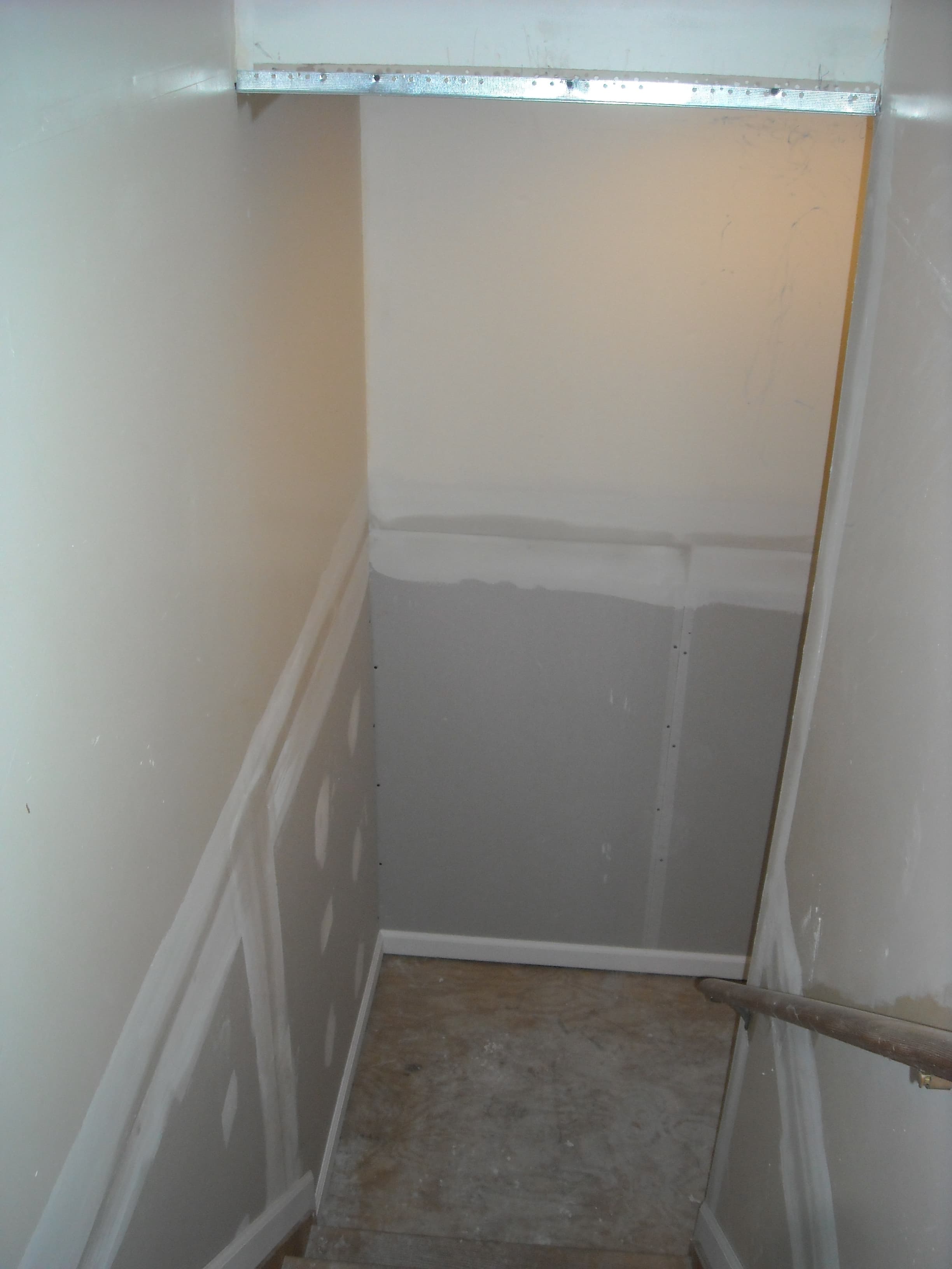 Basement with standing shower before image 4