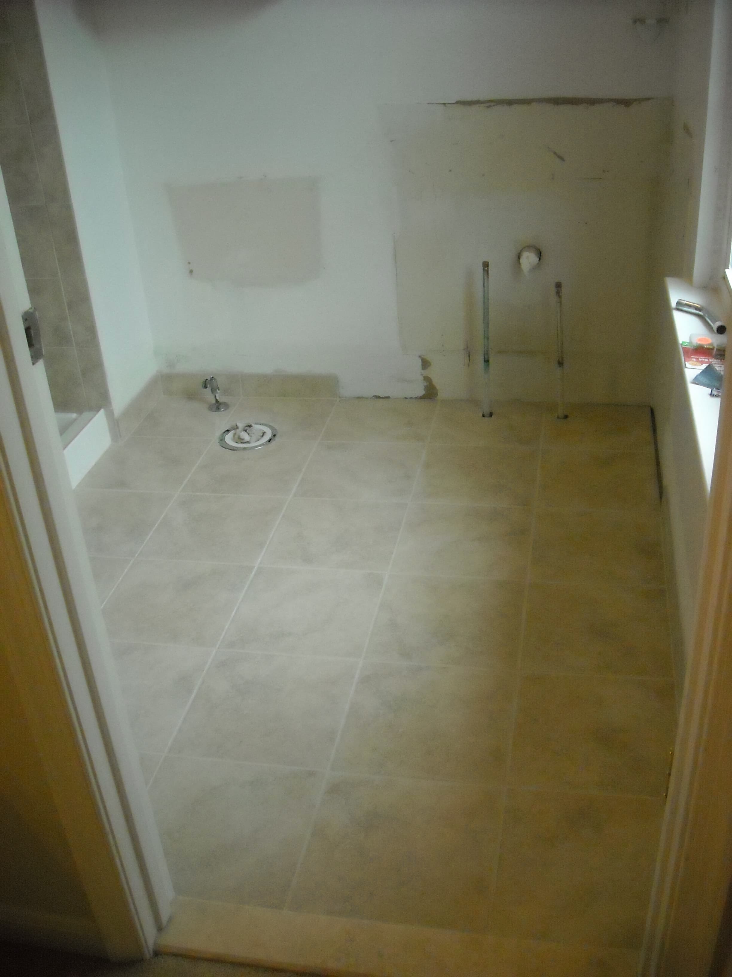 Half bath remodeled additional after image